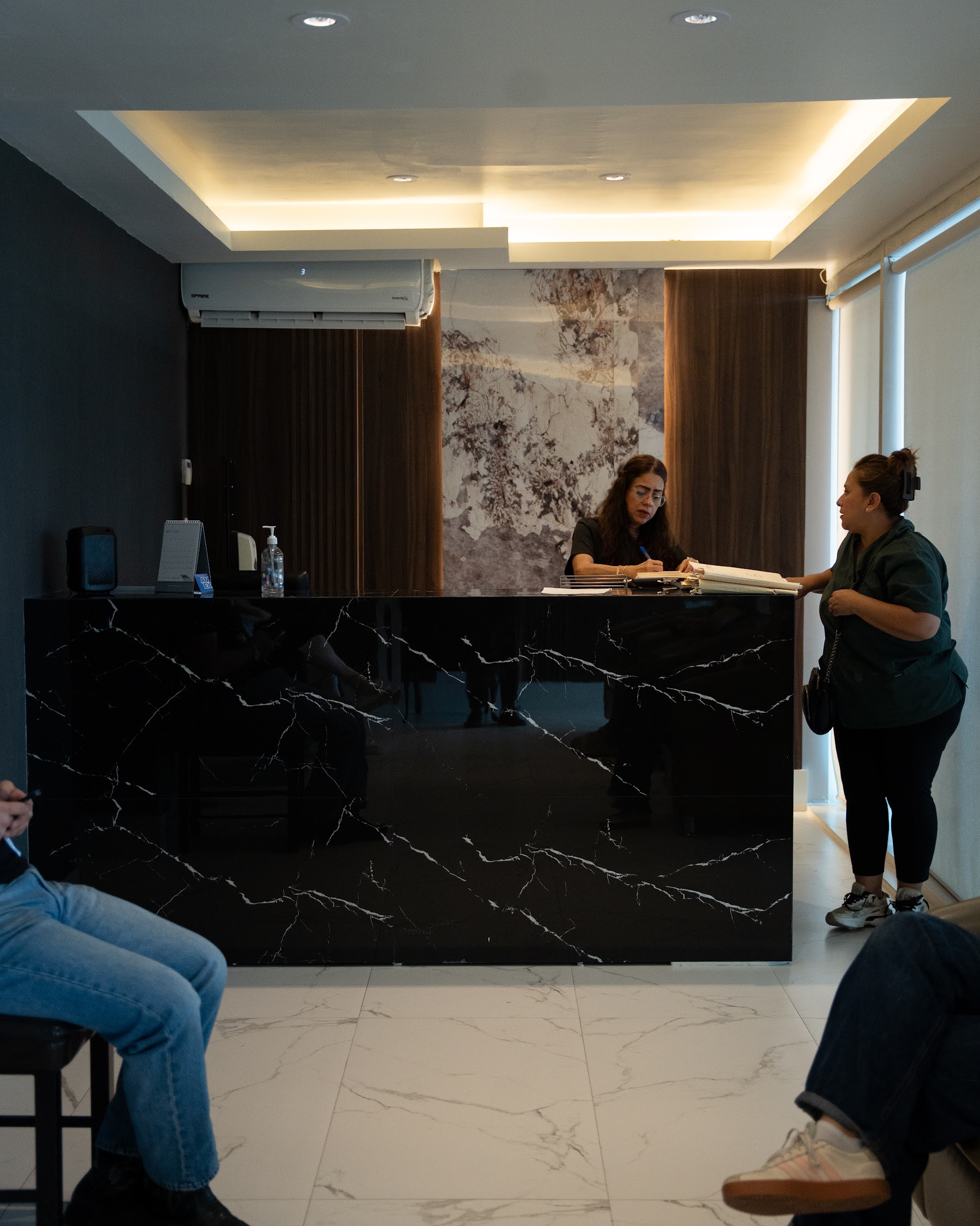 Recepción de Centro Dental