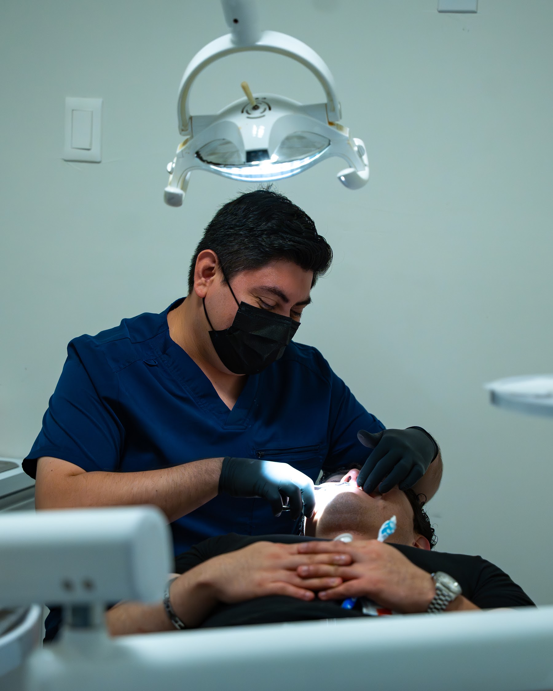 Paciente en tratamiento dental